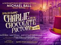 Download Charlie and the Chocolate Factory Musical starring Michael Ball, Tuesday 24th August 2027, coach trip leaflet and booking form