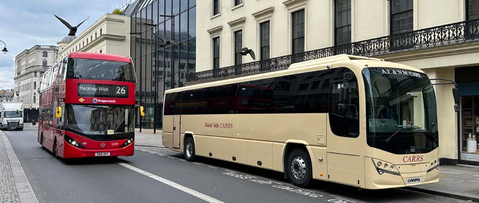 Carrs Coaches in Hackney, London